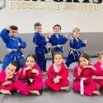 Escola de jiu jitsu knights logo